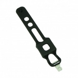 Piezas para luz Glo Bontrager. Correa para USB. Negro.